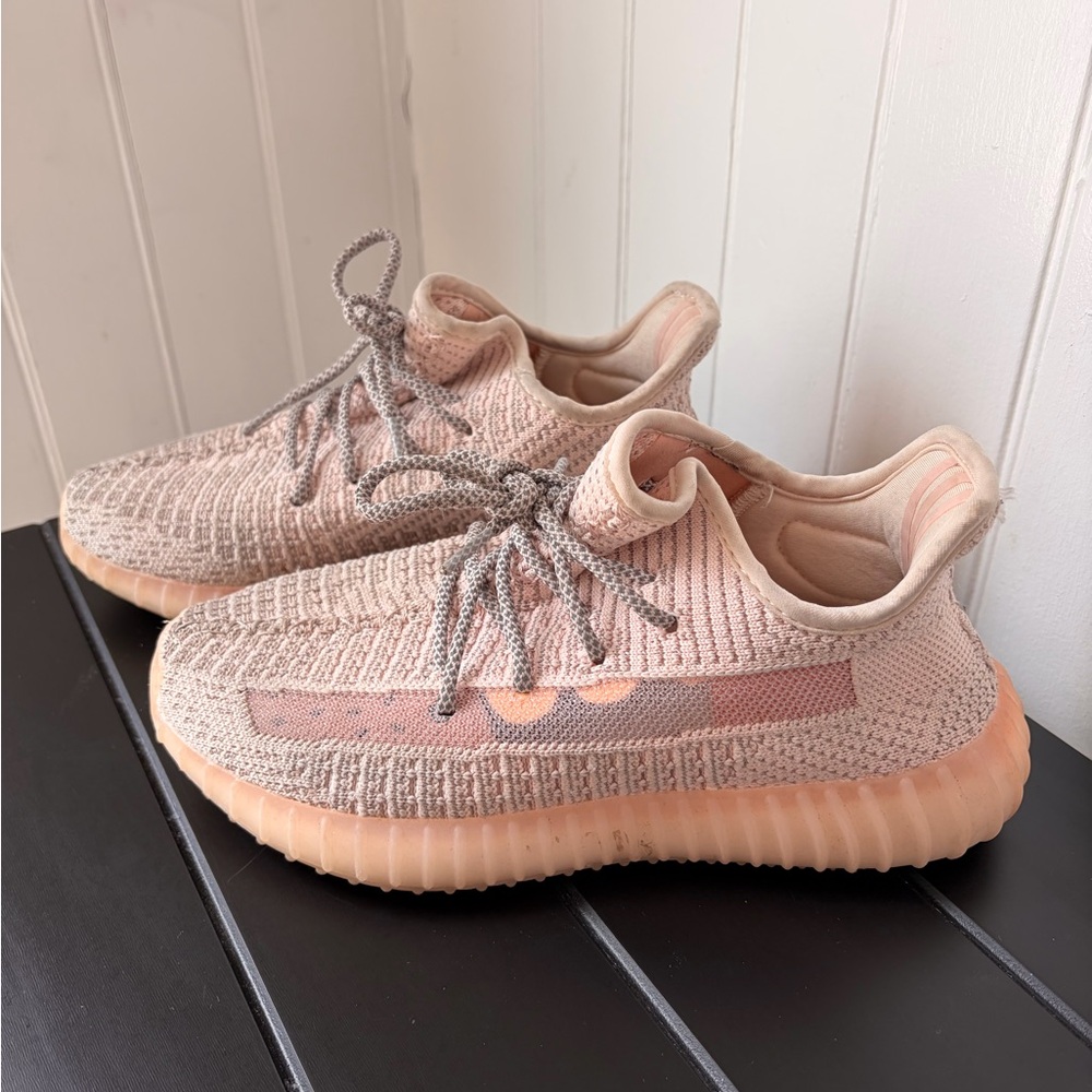 Adidas Yeezy Boost 350 V2 Pink Tan Sneakers